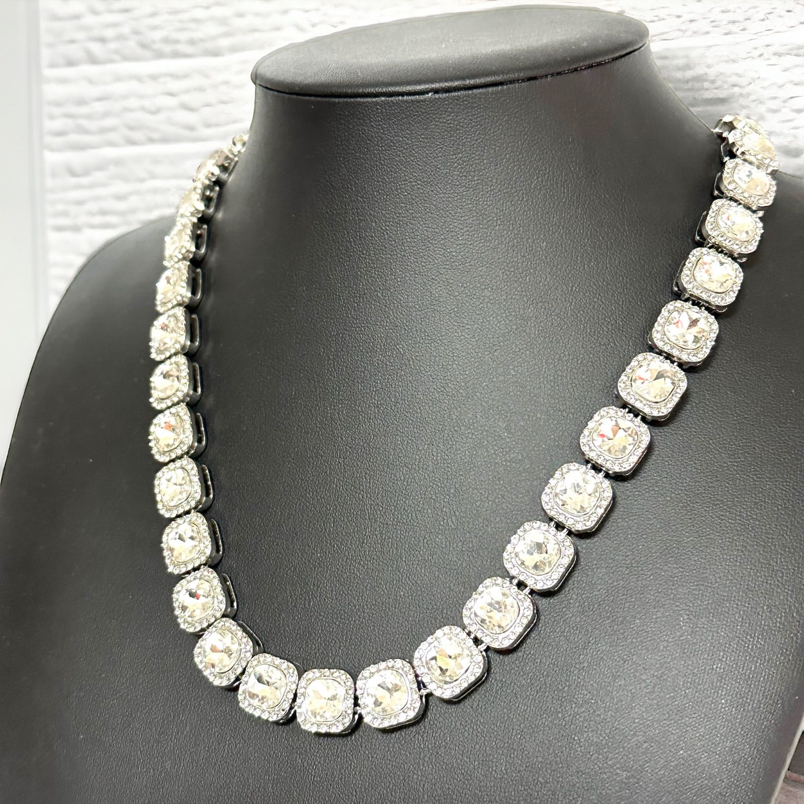 テニスネックレス 60cm 50cm 45cm 幅12mm テニスチェーン