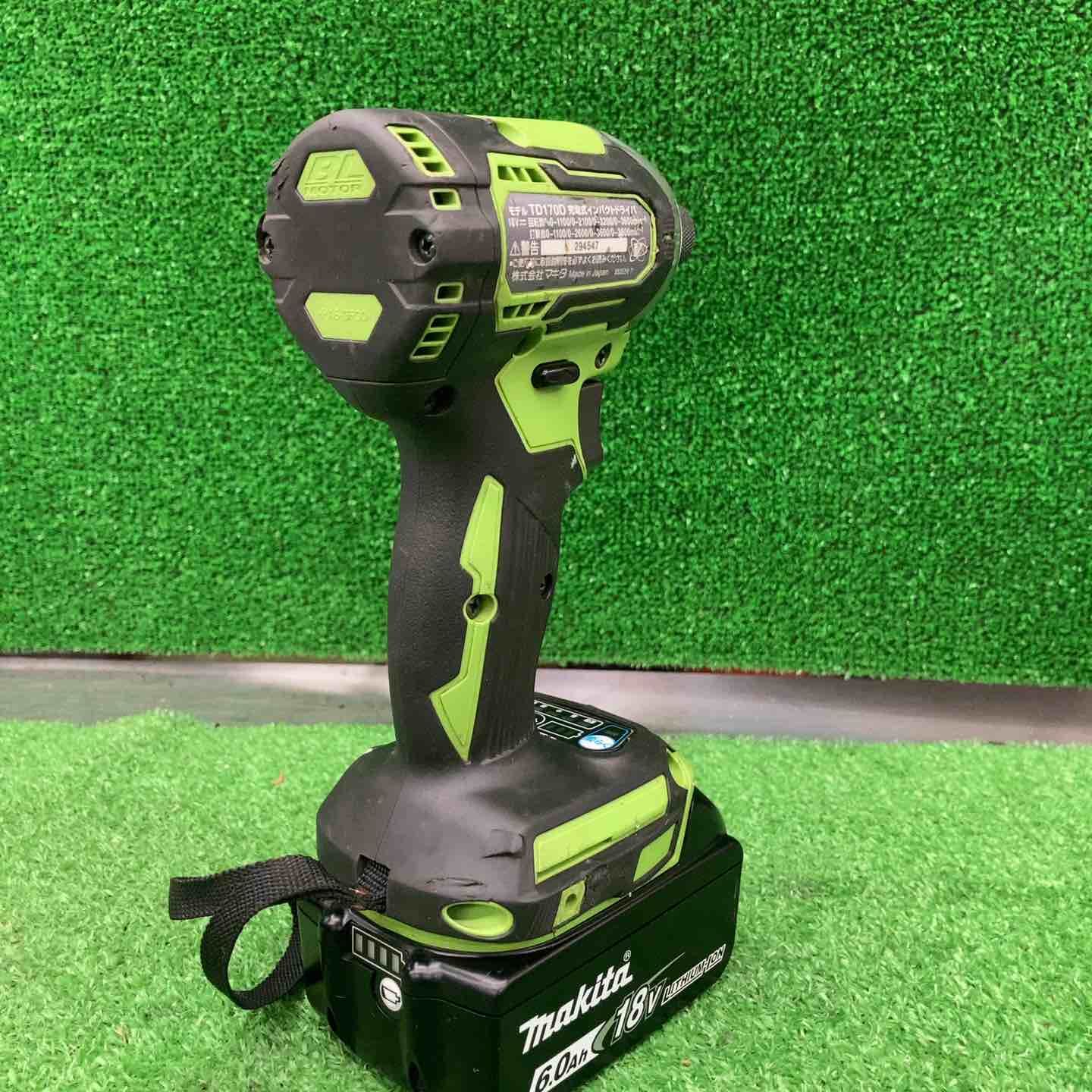 18Vコードレスインパクトドライバー TD170DRGXL