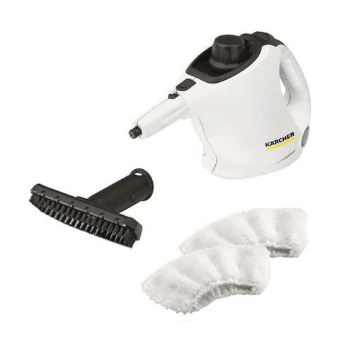 ケルヒャー(Karcher) スチームクリーナー SC MINI 毎日のちょっと使いに最適なコンパクトモデル ハンディ 軽量 高温で安定した蒸気のボイラー式加熱 しつこい汚れを浮かす 水だけ除菌消臭 油汚れ カーペット さらさらフローリング 水垢 キッチン