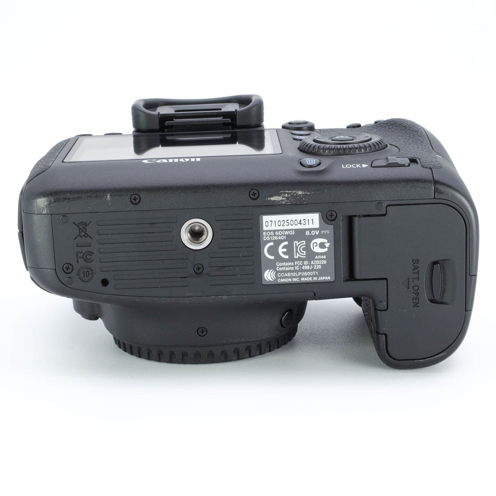 Canon EOS 6D ボディ、バッテリー 【公式通販】