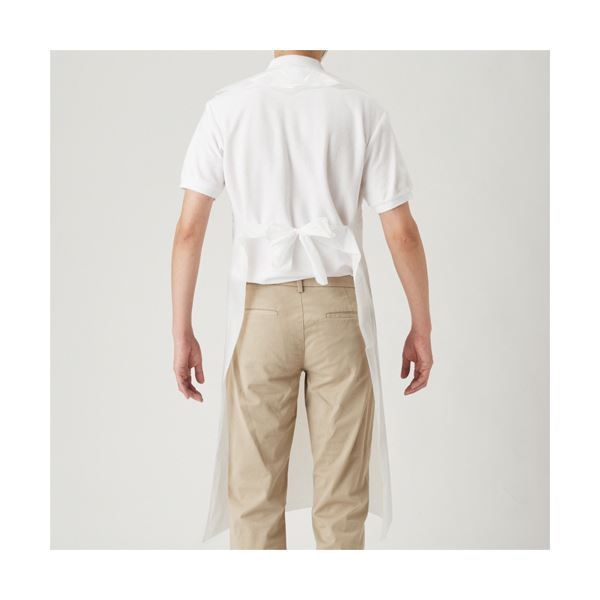 まとめ 川西工業ポリエチエプロン エコノミー フリーサイズ ホワイト 4440 1箱 50枚 ×10セット