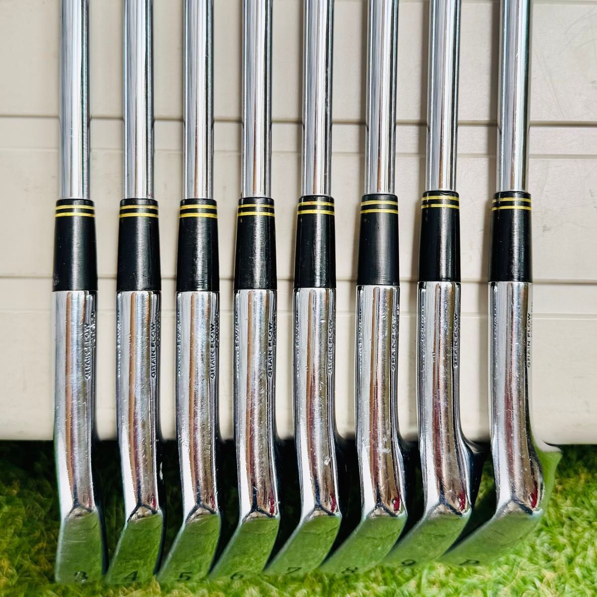 良品】ミズノ MP-33 マッスルバック メンズアイアンセット 8本