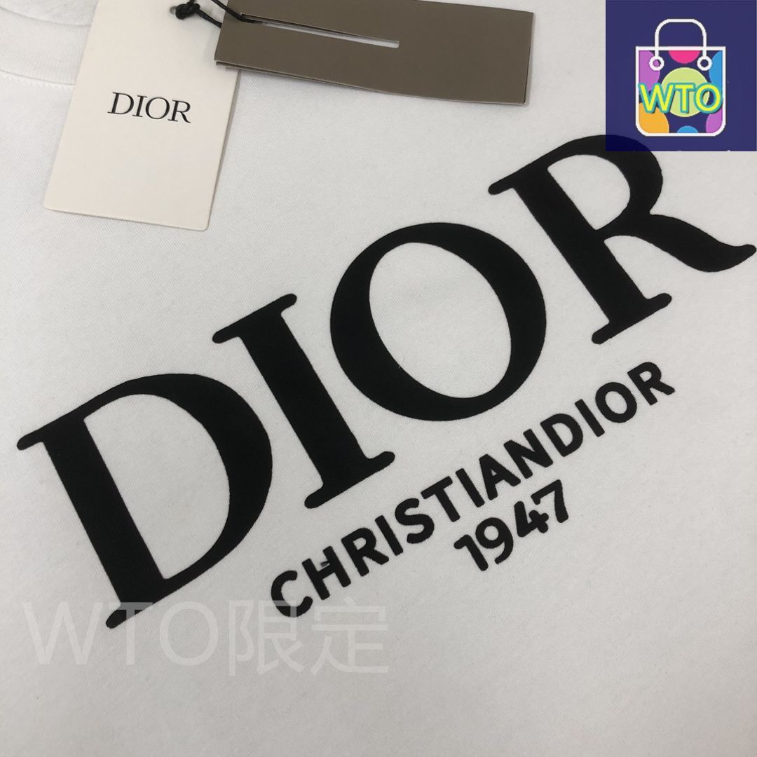 本日限定特価】DIOR 春夏 ロゴプリントTシャツ [本日特価|新品未
