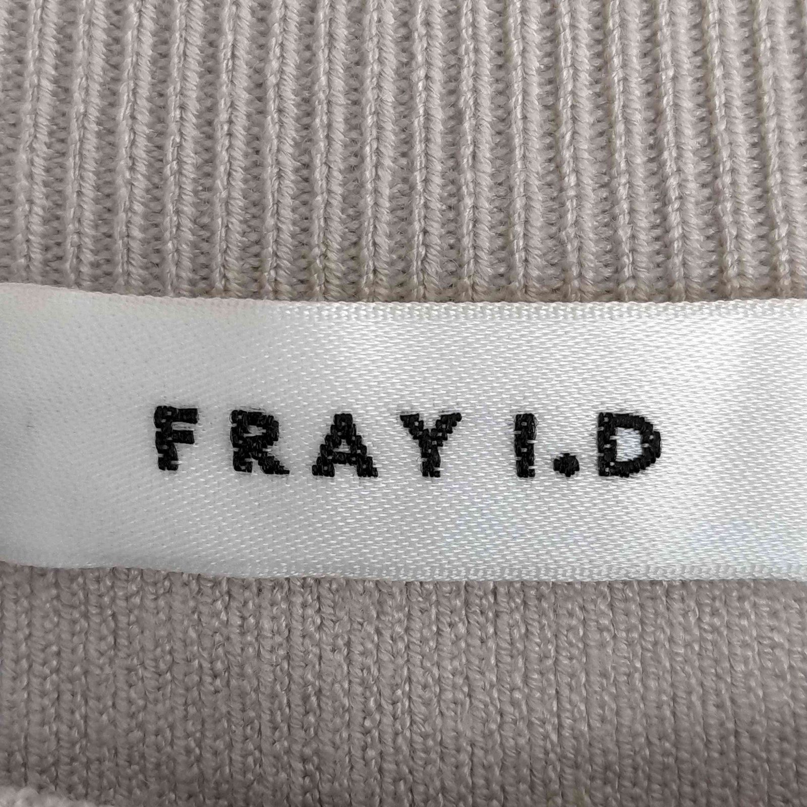 フレイアイディー FRAY I.D プリーツ楊柳シフォンニットプルオーバー レディース ONE SIZE - メルカリ