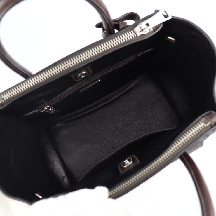 PRADA プラダ ハンドバッグ BN2625 グレースカーフ MORO ダーク