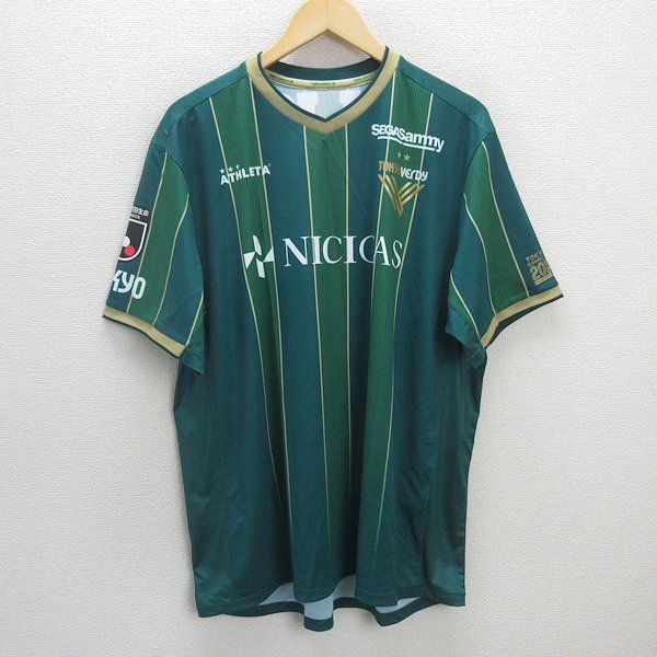 Q□500着限定□東京ヴェルディ/TOKYO VERDY 2021 3rd レプリカ