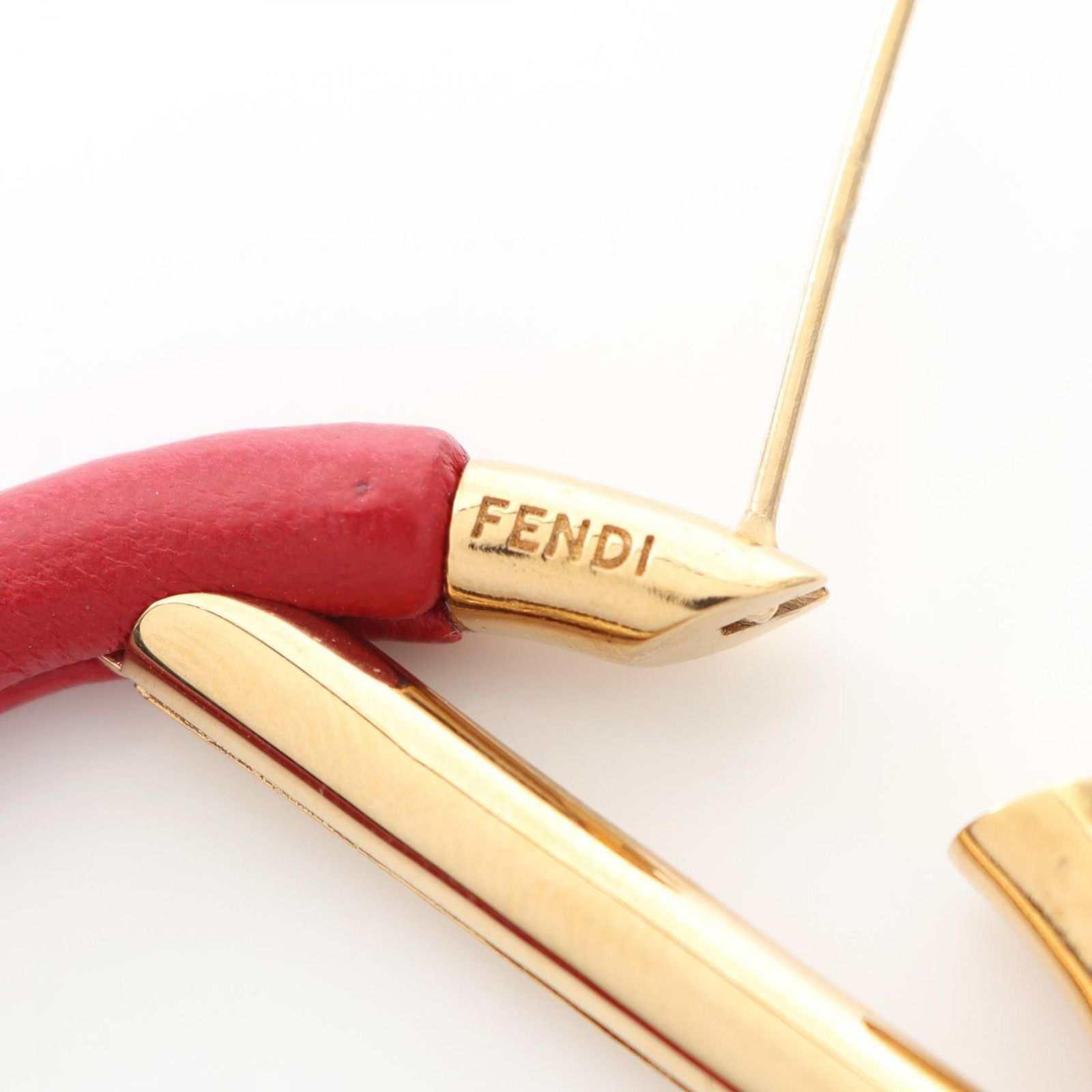 フェンディ FENDI ピアス エフ イズ フェンディ レッド ブルー