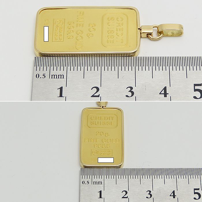 スイスクレジット 10g インゴット ペンダントトップ K24 K18 FINE GOLD 999.9 CREDIT SUISSE 逸品質屋 丸高  尼崎 兵庫 美品 a22k121-2 【中古】【送料無料】 - メルカリ