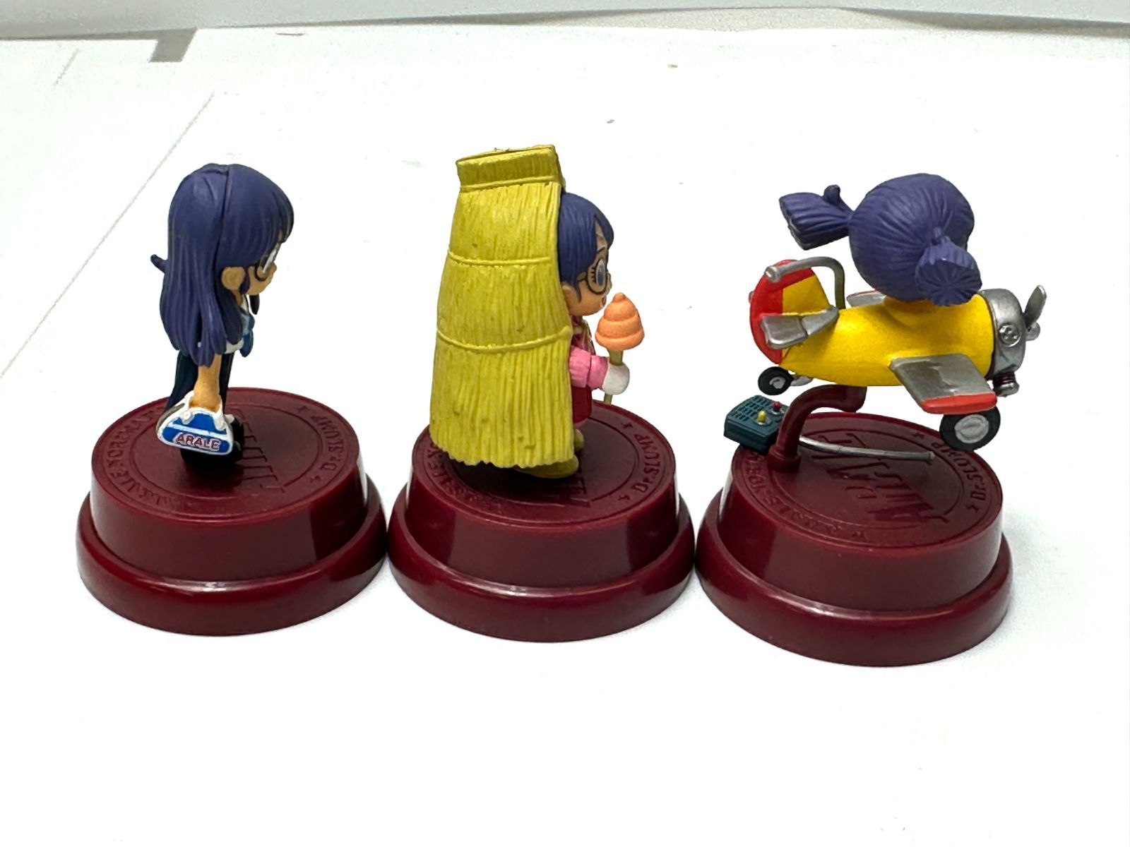 Dr.スランプアラレちゃん フィギュア 3個セット 現状品 Dr.スランプ アラレちゃん コレクションフィギュア 3体