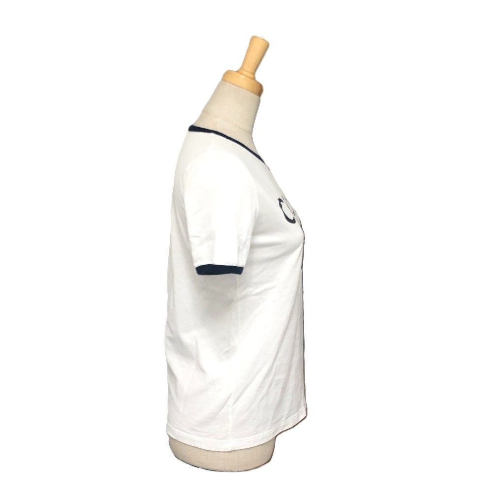 CELINE セリーヌ 半袖Tシャツ ロゴ トリオンフ コットン ホワイト