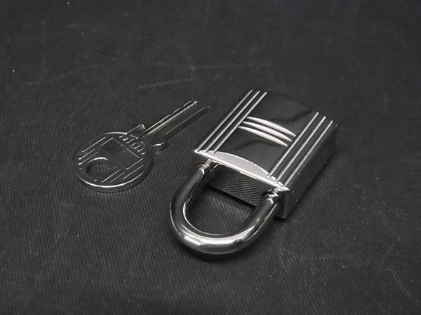□美品□ HERMES エルメス カデナ 南京錠 パドロック 102 鍵 キー
