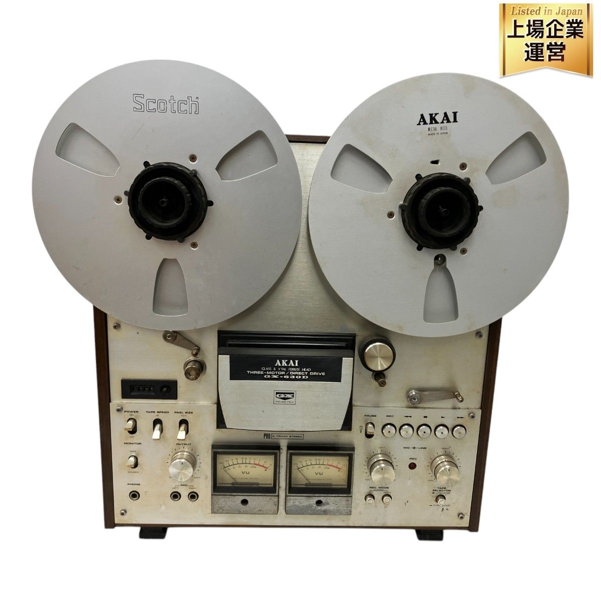 オープンデッキアカイAKAI GX-630D ジャンク品