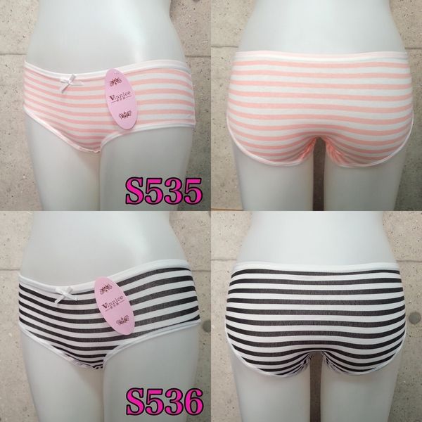 新品❤️しましまパンツ 全10色 初音ミク風 ボーダー柄 ショーツ