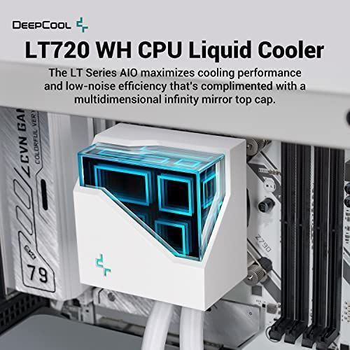 LT720 WH DeepCool LT720 WH 液体クーラー 360mm 第 4 世代デュアル