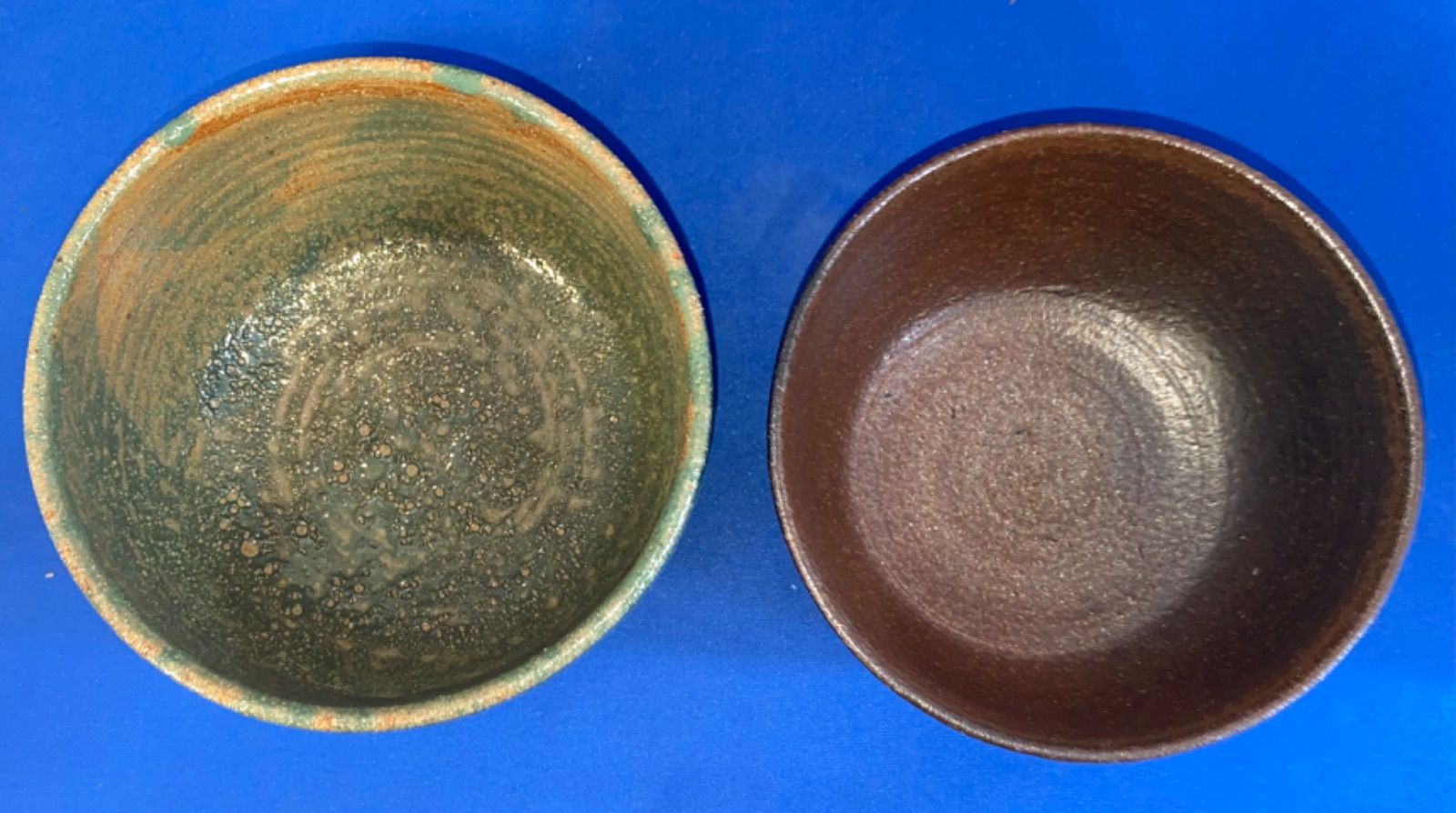抹茶茶碗　備前焼　茶道具 抹茶椀 茶道具 お茶碗 2点セット 備前焼？陶器 - メルカリ