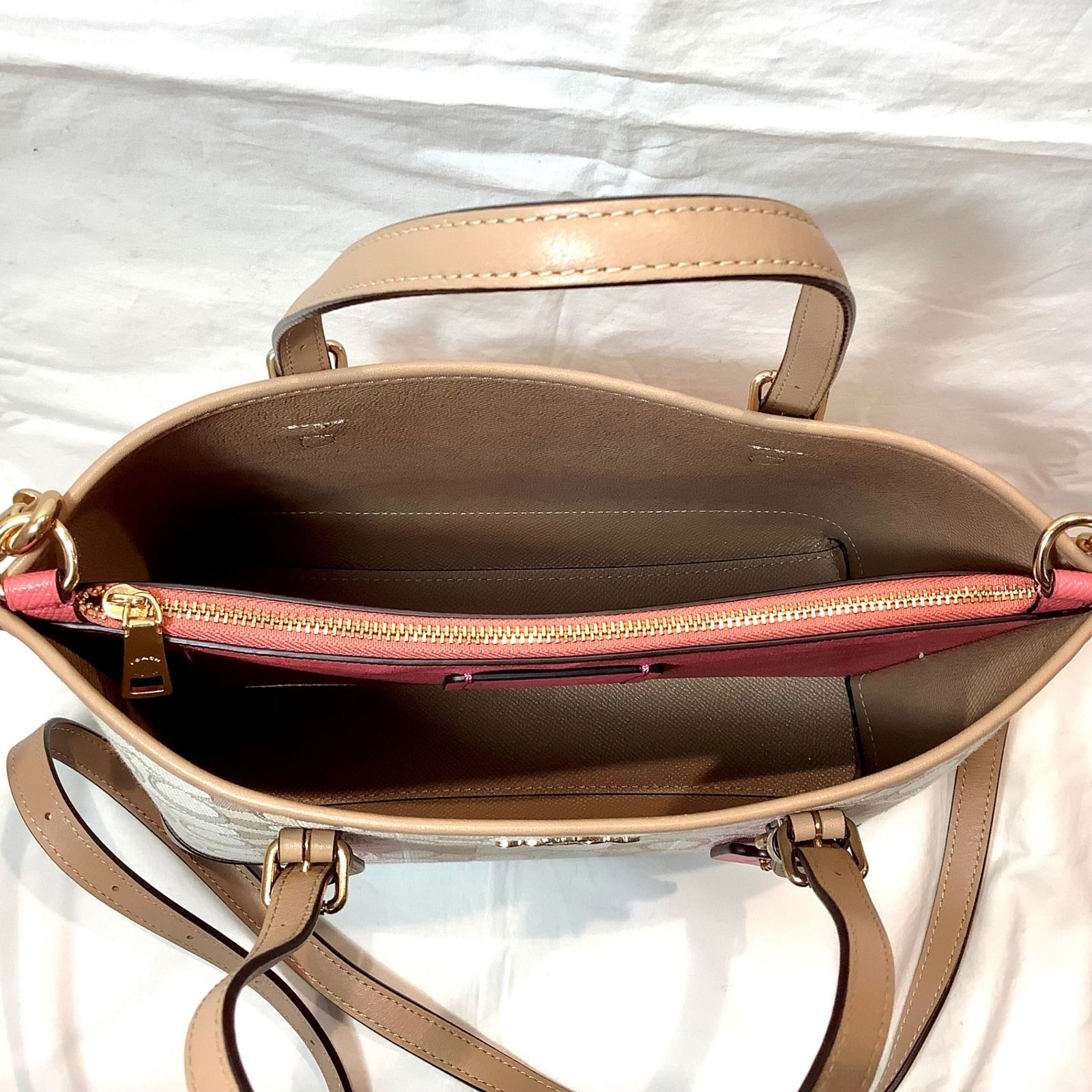 美品】コーチ（COACH）モリートー ト25 C8416 アウトレット キャンバス  