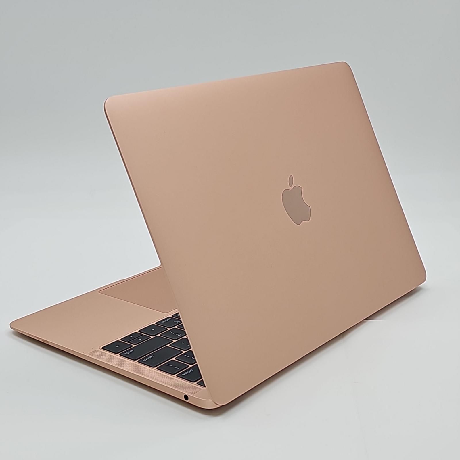 【全額返金保証】【最速発送】Apple MacBook Air 13インチ 2019 /i5 /8GB /128GB /ゴールド /84% /US配列キーボード【動作良好・良品】