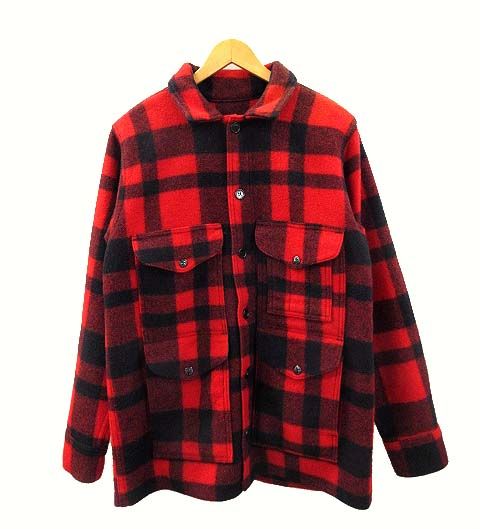 FILSON GARMENT 赤黒チェック ダッフルコート メンズ FILSON GARMENT 赤黒チェック ダッフルコートメンズ 楽天市場