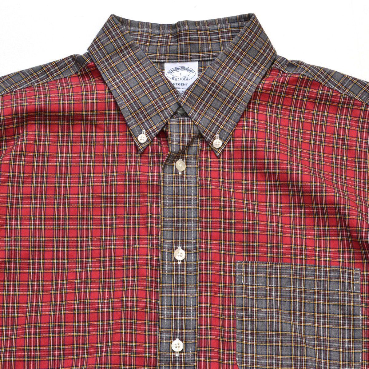美品　ブルックスブラザーズ　スーピマコットン　REGENT　ボタンダウンシャツ スーピマコットン オックスフォード ドレスシャツ Regular Fit