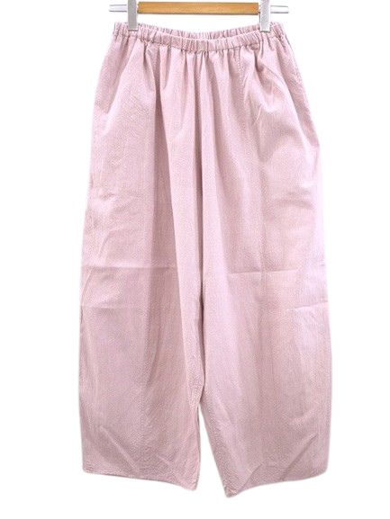 美品★ヨーガンレール＊ミルコットンリネン＊バルーンパンツ＊ババグーリ 美品☆ヨーガンレール＊ミルコットンリネン＊バルーンパンツ