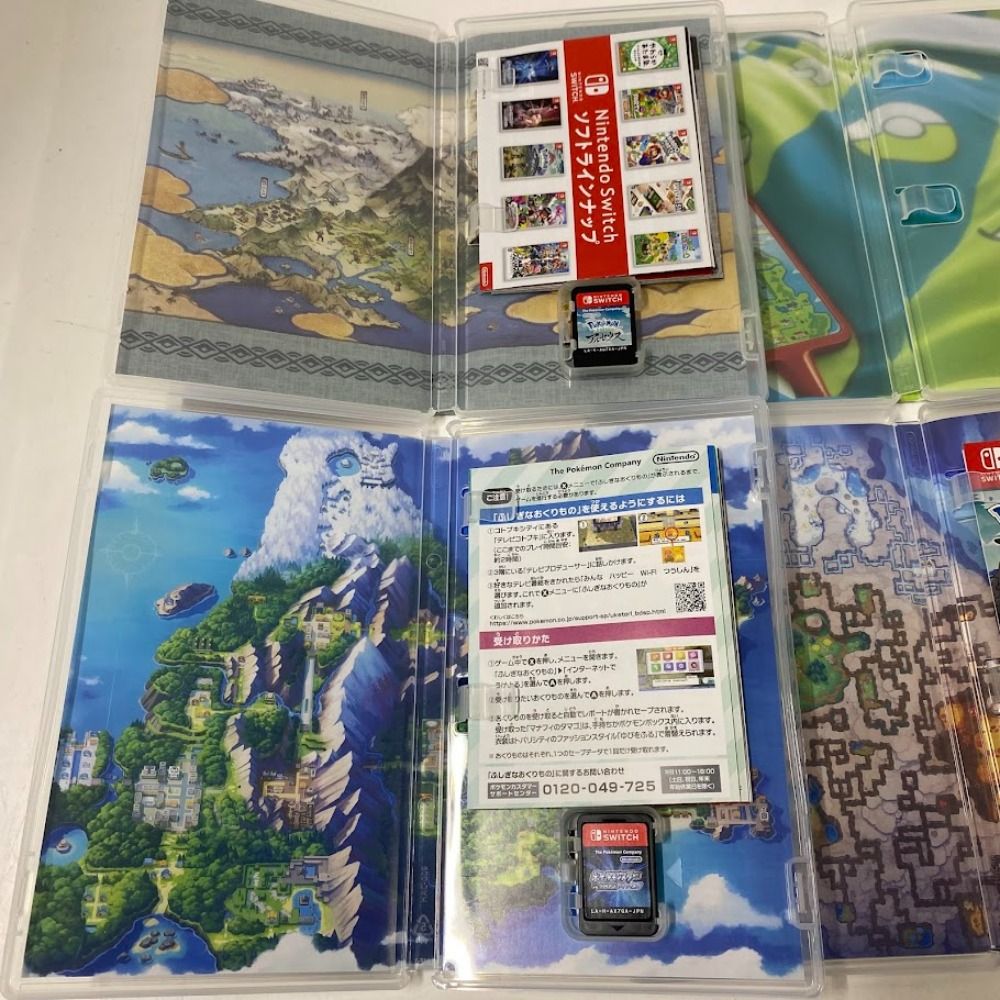 ポケットモンスター ブリリアントダイヤモンド 4本セット Nintendo Switchソフト】ポケットモンスター ブリリアント