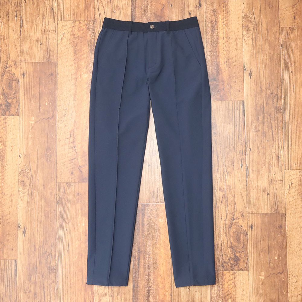 品質も絶対に保証！ 秋冬|Rosasen|85cm|裏起毛イージーパンツ 044-79015 ゴルフ 蓄熱保温 撥水 防風 ストレッチ ゴルフ メンズ 紳士 ロサーセン |紺|ネイビー|mc198| 全国送料無料 ！