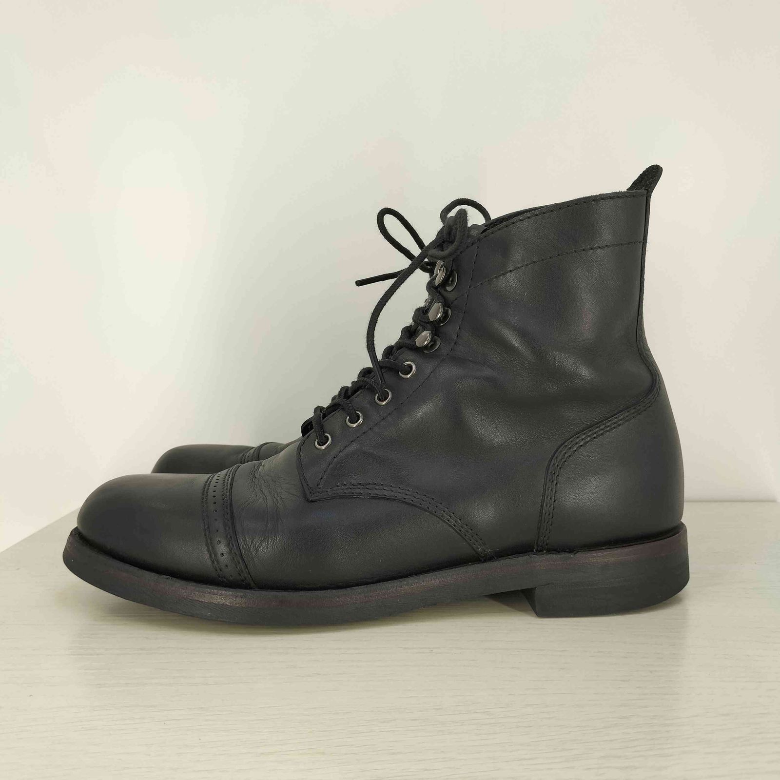 アーサスベイプ URSUS BAPE LEATHER ARMY BOOTS キャップトゥ レザー