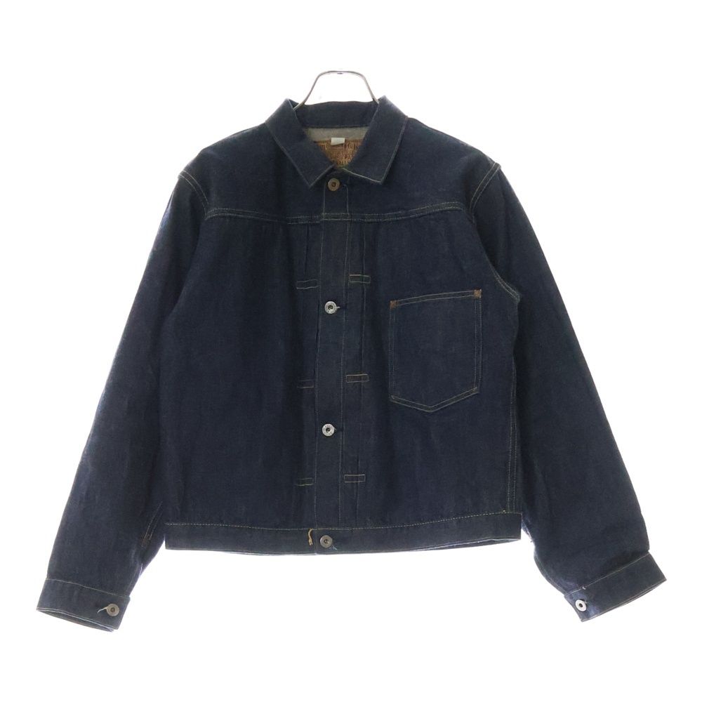 ジャケット・アウター BUZZ RICKSON'S WORLD WAR II DENIM BLOUSE Buzz Rickson's BR16042 World War II Black Denim Blouse - One