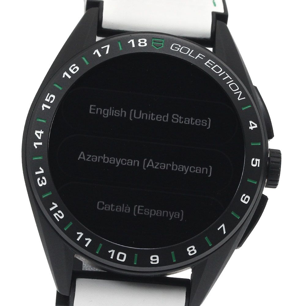 タグホイヤー TAG HEUER SBR8A81.EB0251 コネクテッド キャリバー4 ゴルフエディション クォーツ メンズ 箱 保証書付き_885486