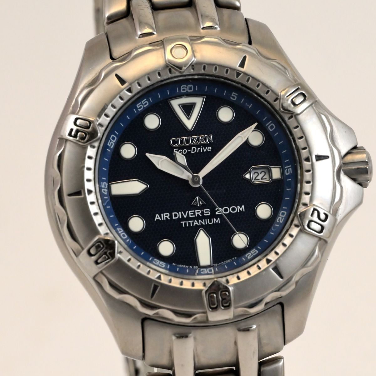 シチズン CITIZEN Eco-Drive ソーラー 男性用腕時計 AIR DIVER