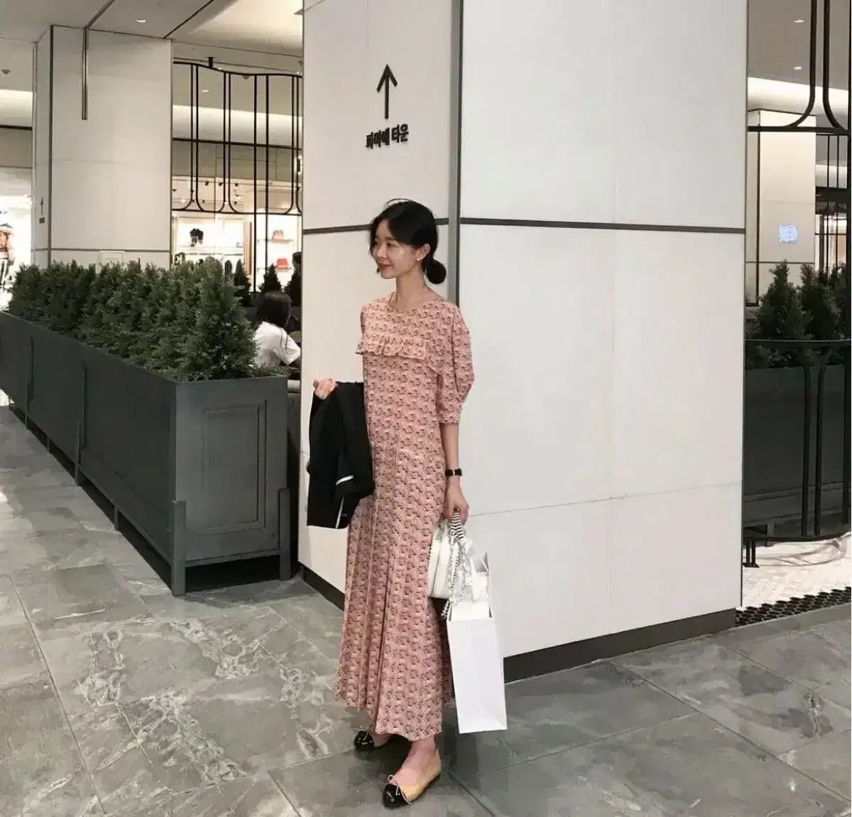 ロング丈ワンピース