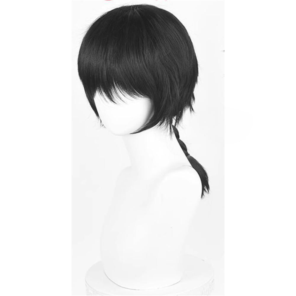 カツラ 在庫処分】じょう かつら とがめ カツラ 黒髪 三つ編み 十亀条