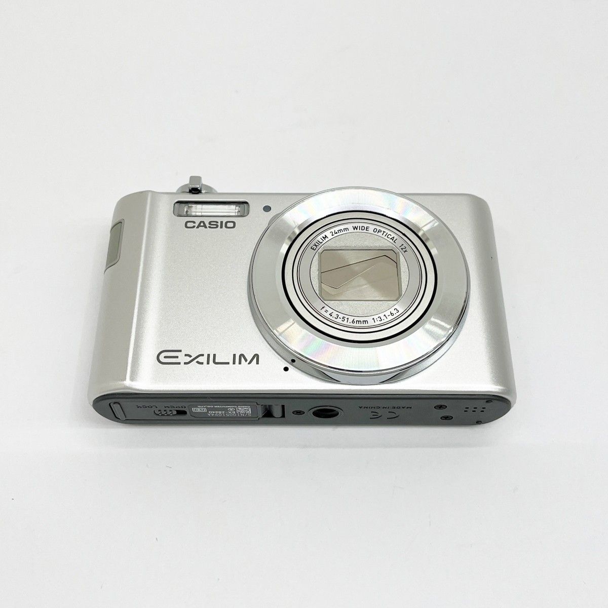◇◇CASIO カシオ EXILIM コンパクトデジタルカメラ デジカメ シルバー