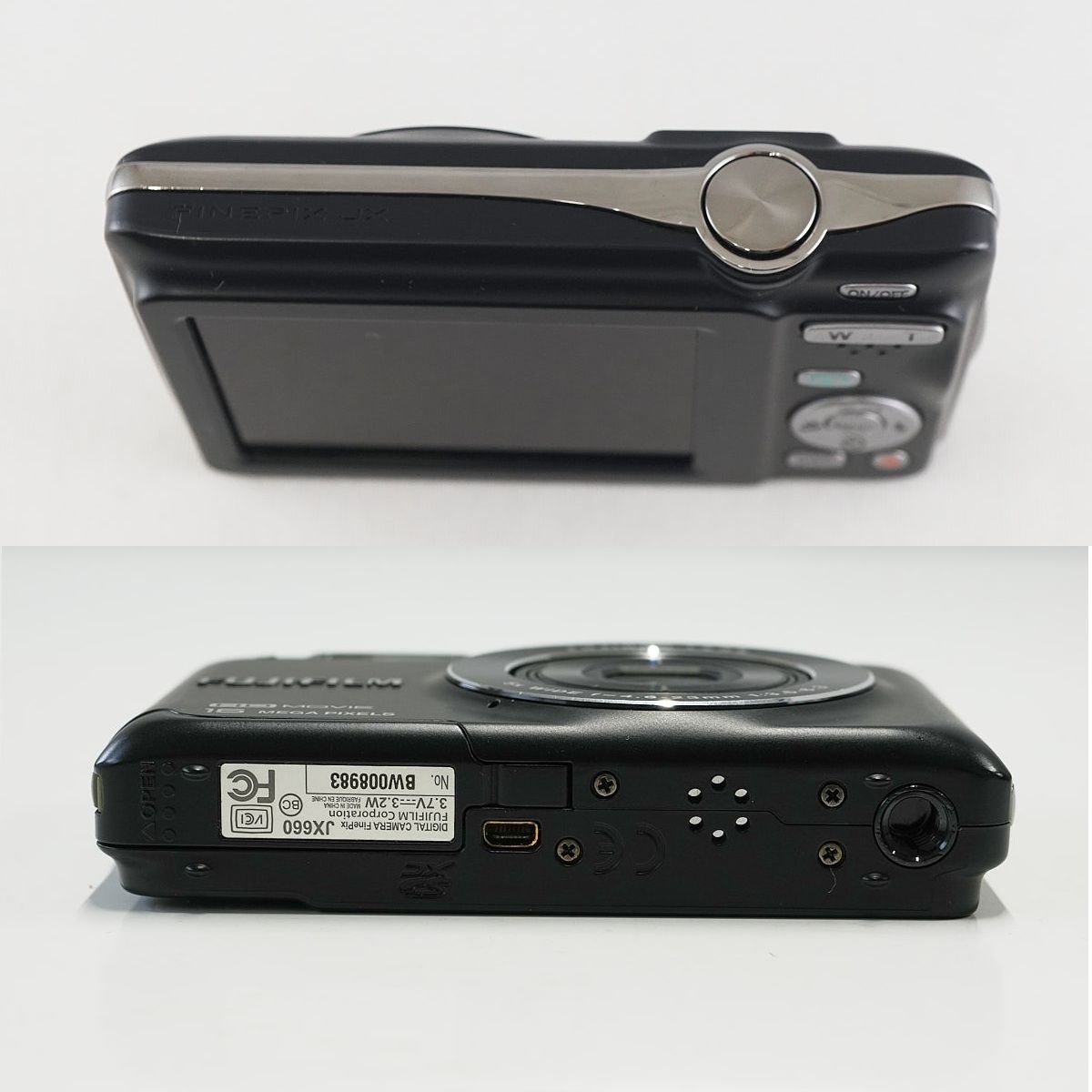 FUJIFILM FinePix JX660 デジタルカメラ USED美品 光学5倍ズーム 1600