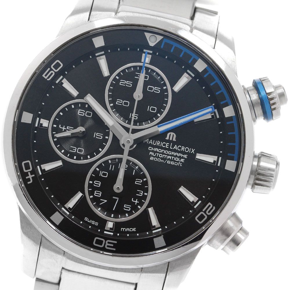 モーリスラクロア MAURICE LACROIX PT6008-SS002-331 ポントスS クロノグラフ 自動巻き メンズ_911241