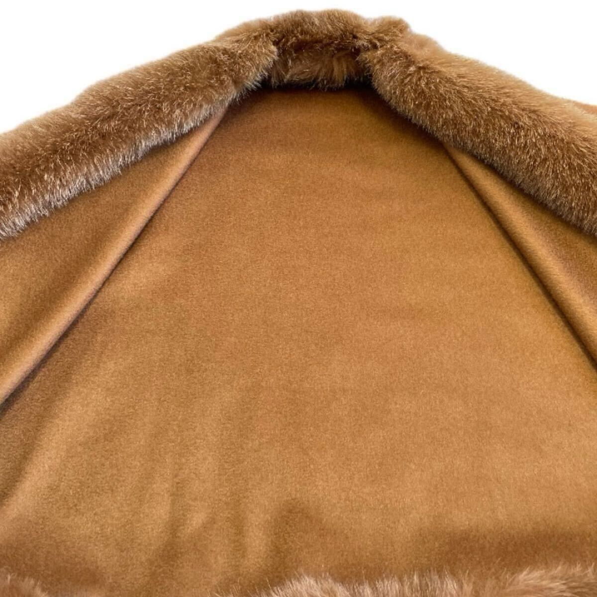 定価 683,000円 ZELE-PARIS ゼルパリ FOX カシミヤ ショール ケープ