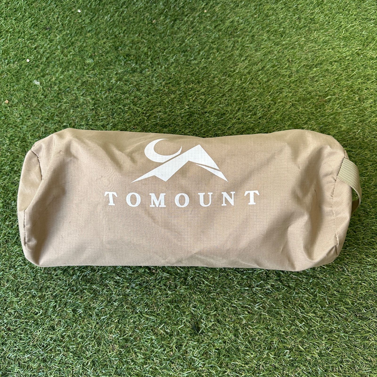 TOMOUNT キャンプ収納バッグ ベージュ