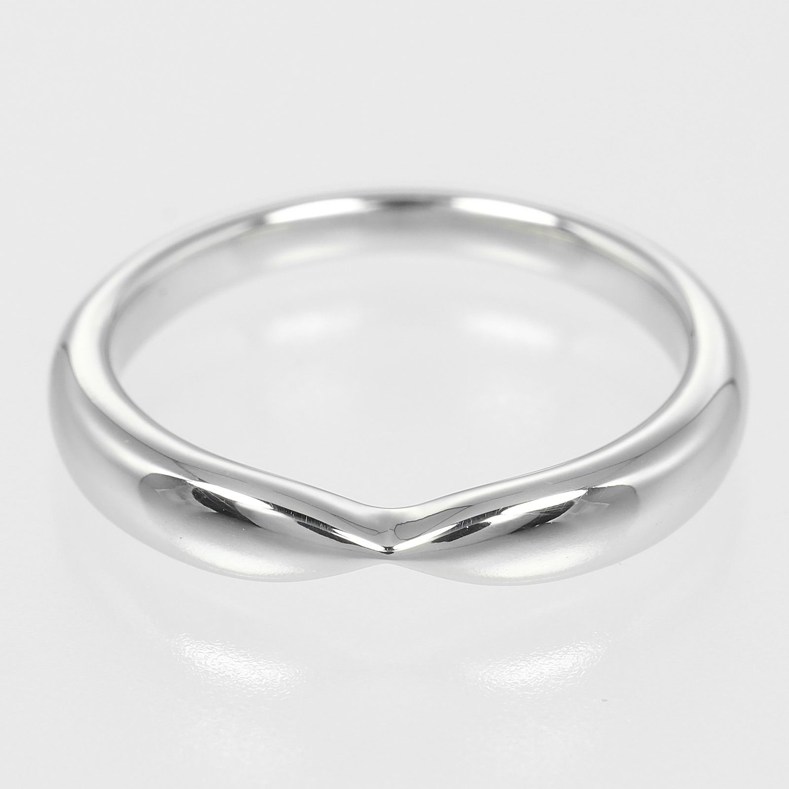 ティファニー Pt950　プラチナリング　指輪 TIFFANY&Co.】ティファニー ハーモニー Pt950プラチナ 6.5号