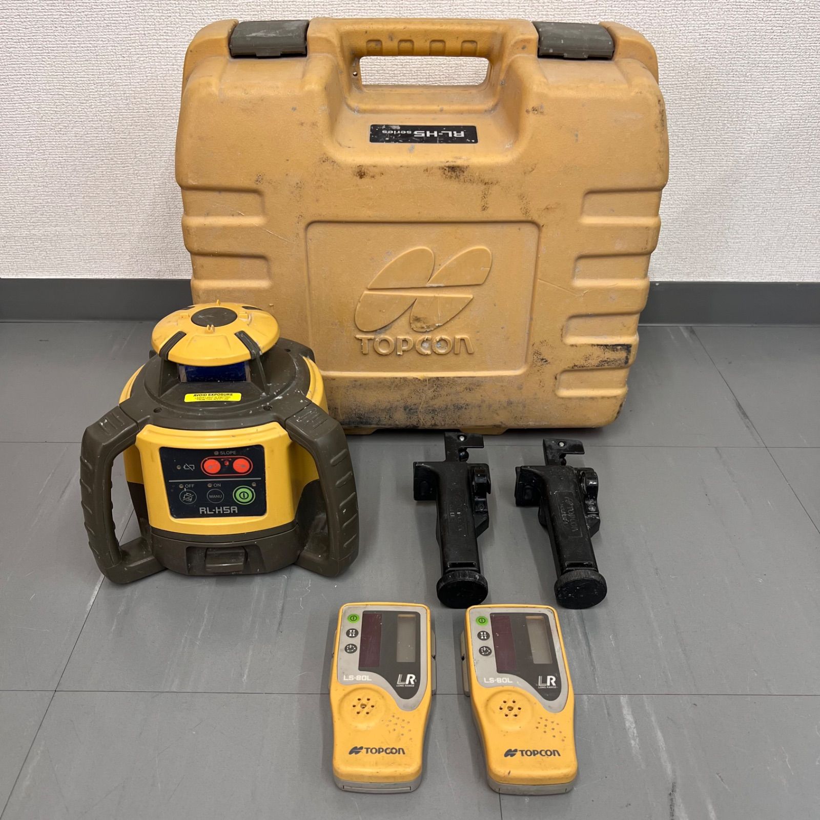 動作 済 TOPCON ローテーティングレーザー RL-HSA LS-80L 未校正