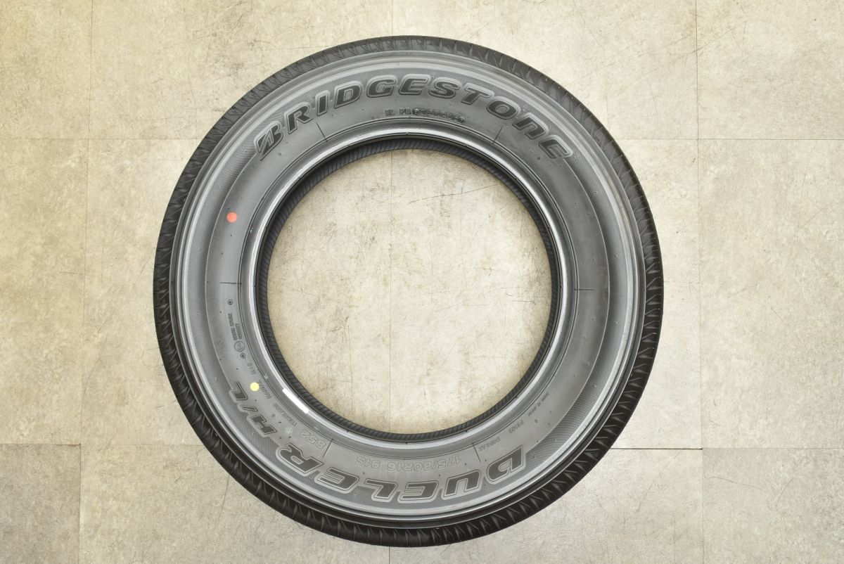 ジムニー新車外し 175/80R16 ブリヂストンデューラー852 2024年製 BRIDGESTONE 【2025年製 新車外し品】ブリヂストン デューラーH