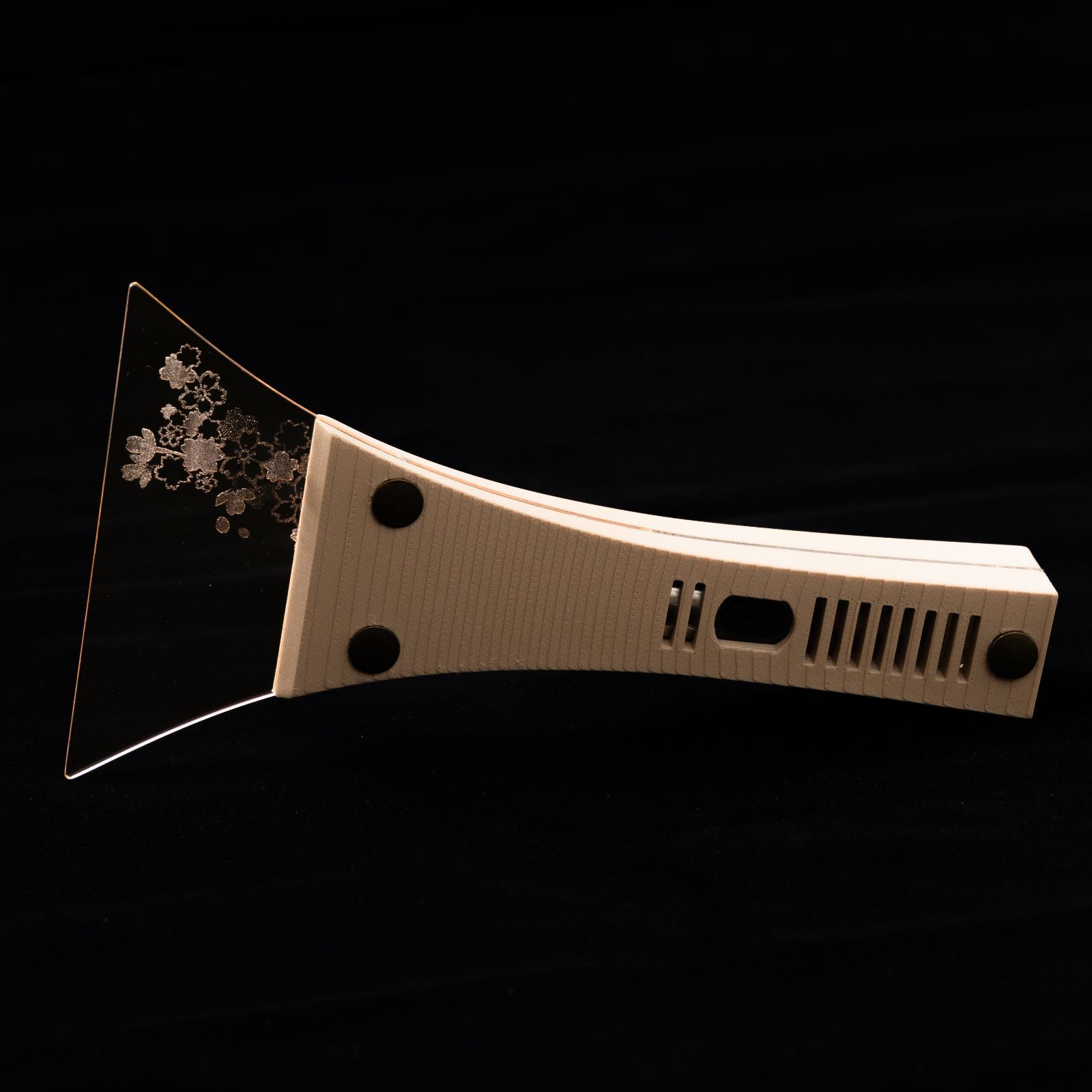 リニューアルデザイン！ LED内蔵アクリル津軽三味線撥（バランス変更