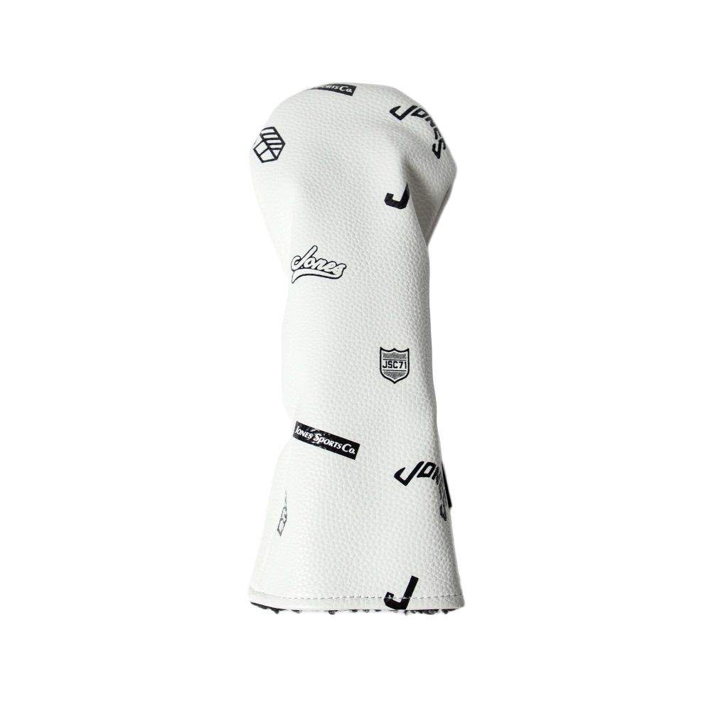 ジョーンズ JONES ドライバーカバー Monogram ホワイト Fairway Wood Cover White