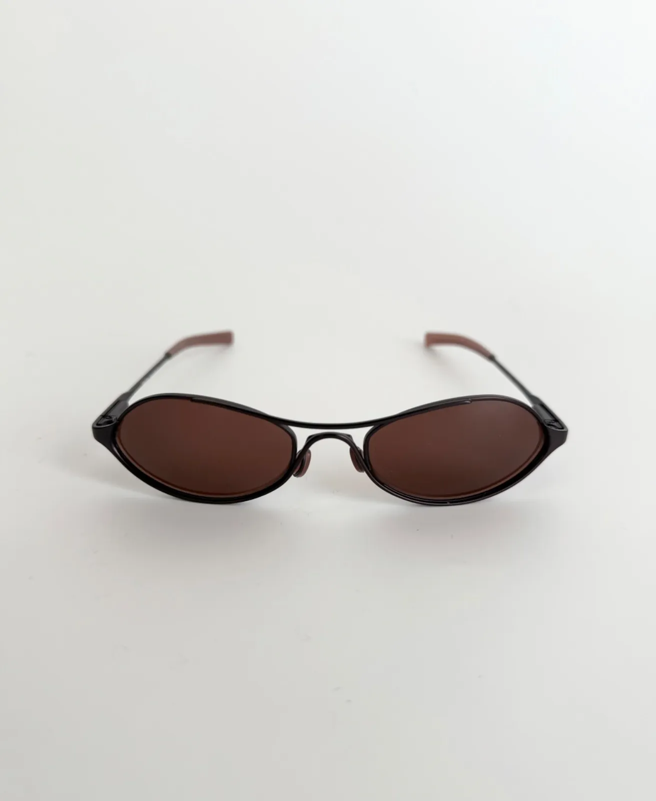 デッドストック級　2000年代　PRADA アーカイブ天然ホーン　サングラス PRADA(プラダ) 00's Archive metal frame sunglasses アーカイブ