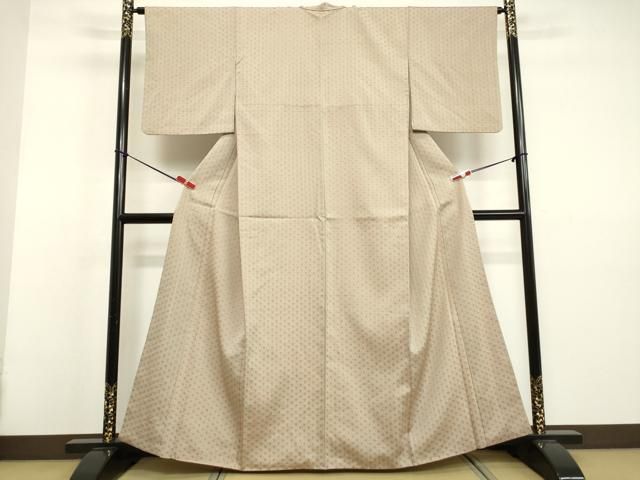 平和屋着物○上質な紬 横段文 黒地 正絹 逸品 DAAV1292tw