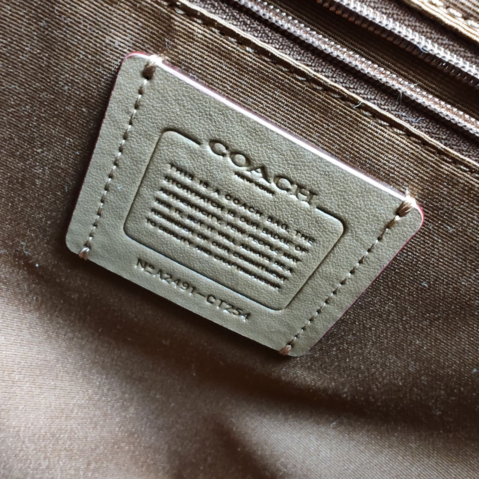 COACH】Gallery トートバック 在庫確認願います CT254