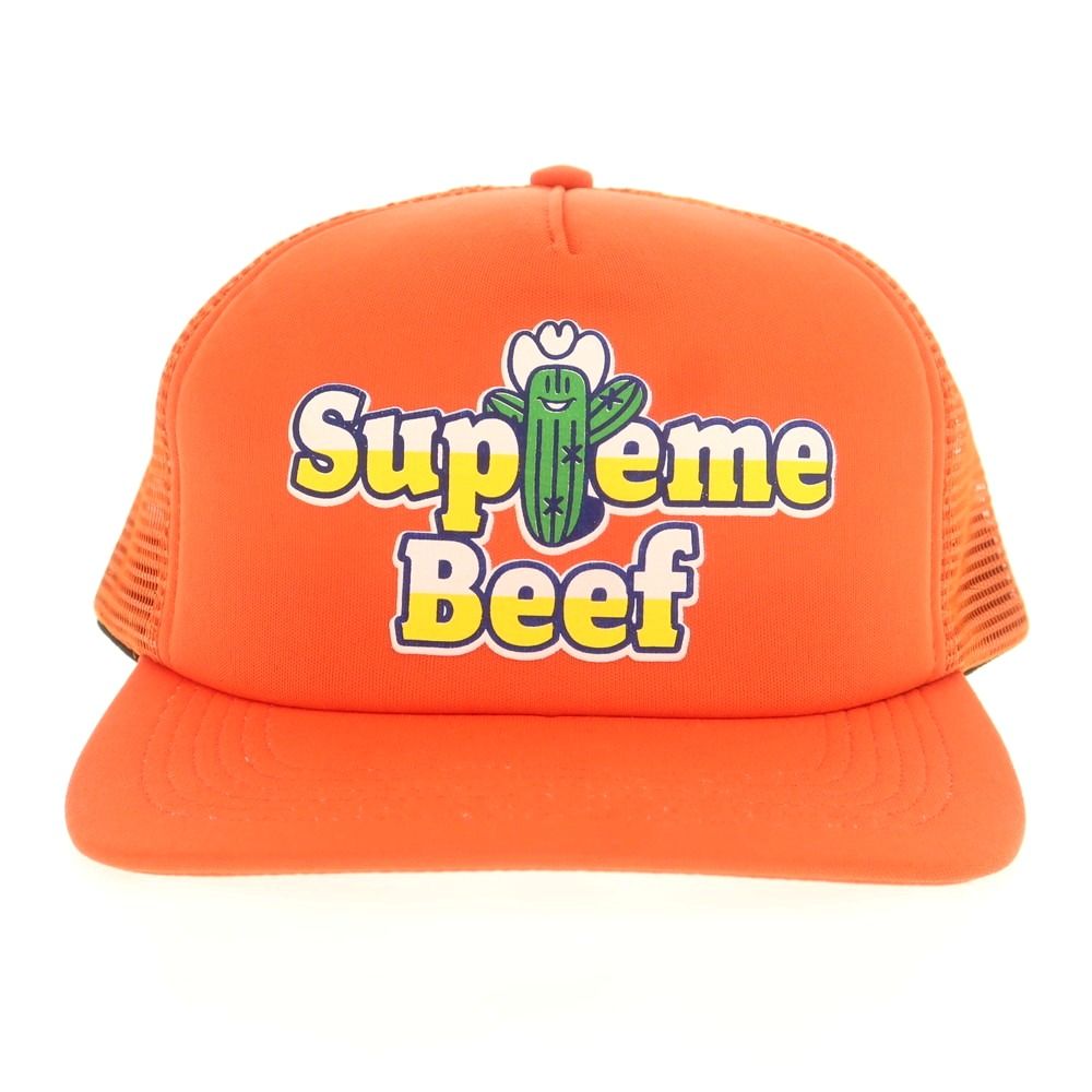 帽子 Supreme Beef Mesh Back 5-Panel Orange 中古】シュプリーム Supreme 2025年春夏 Beef Mesh Back 5-Panel