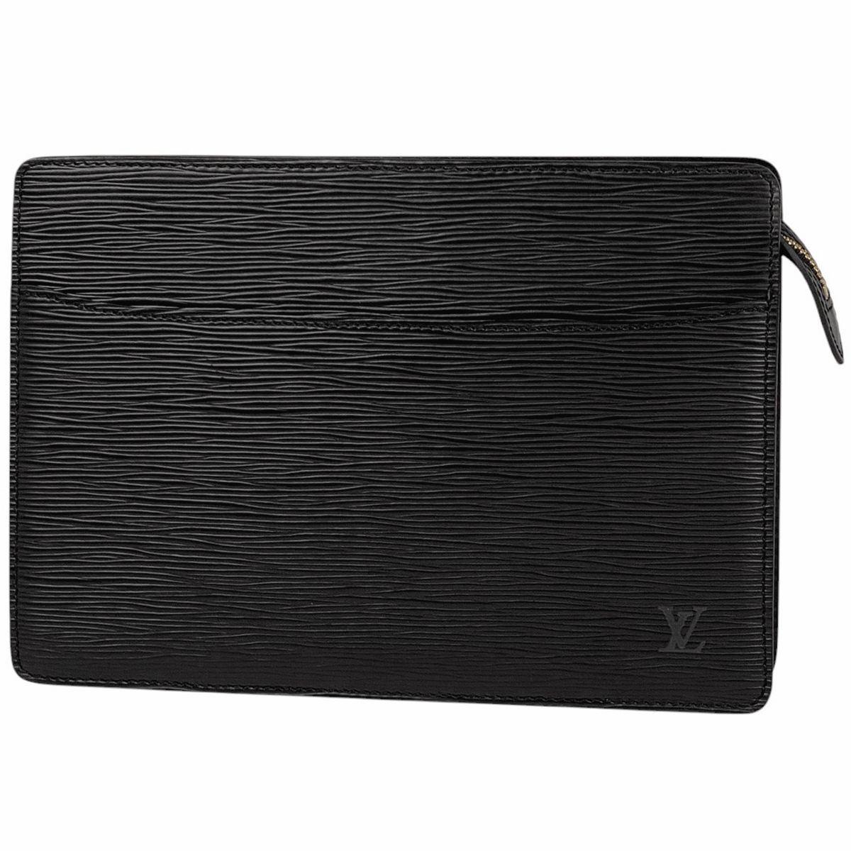 ルイ ヴィトン Louis Vuitton ポシェット オム クラッチバッグ 手持ち セカンドバッグ エピ ノワール ブラック M52752 メンズ