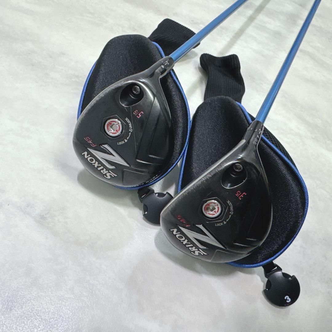 新品グリップ SRIXON Z F45 3W 5W フェアウェイウッド 2本 S 新品グリップ SRIXON Z F45 3W 5W フェアウェイウッド 2本 S