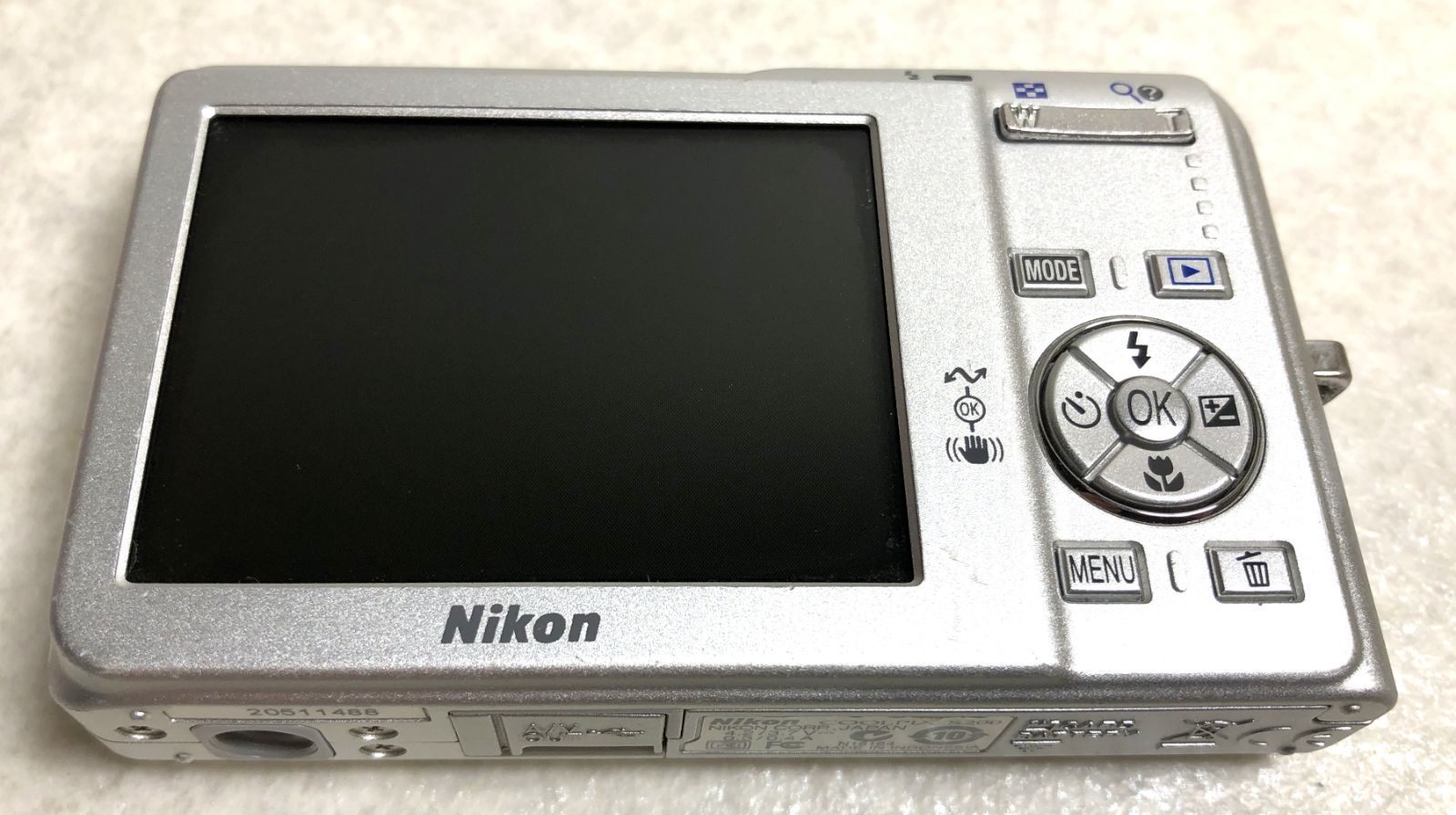 DH946】訳アリ Nikon COOLPIX S200 コンパクトデジタルカメラ デジカメ