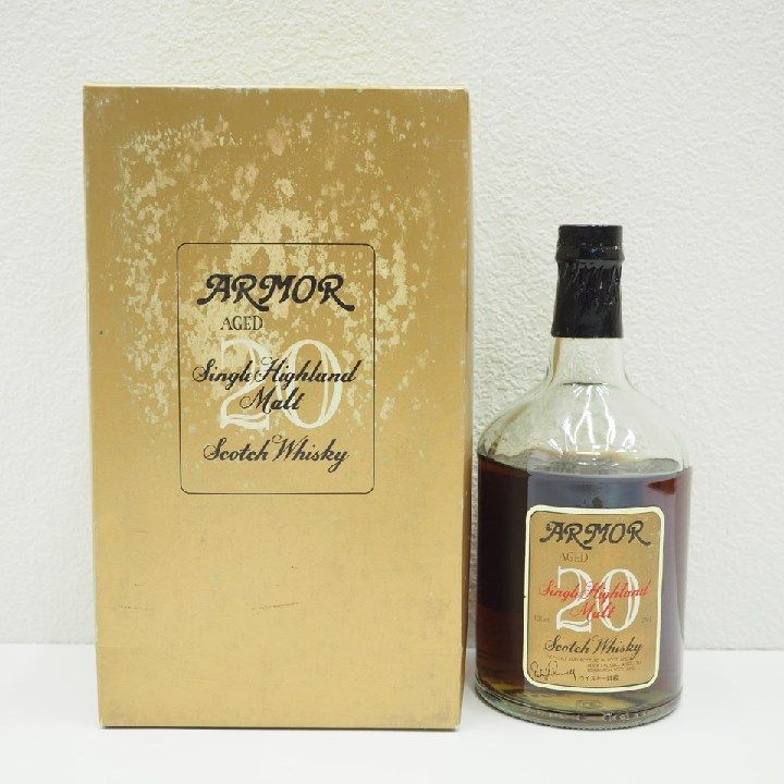 ARMOR 20年 シングルハイランドモルトウイスキー 750ml 限定品 ARMOR シングル ハイランド モルト ウイスキー 20年 750ml 43